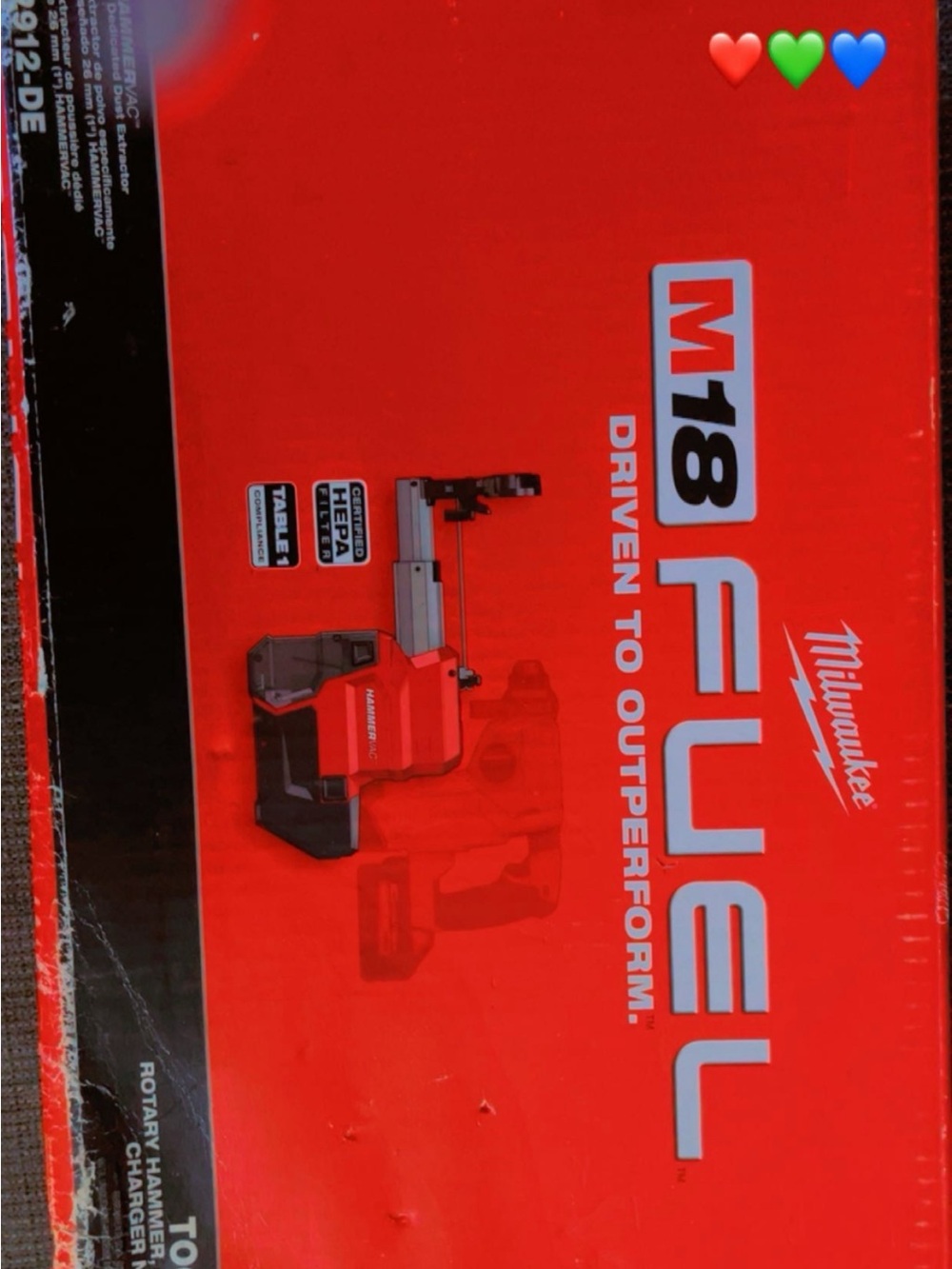 Milwaukee M18 FUEL Cordless Tool - Red